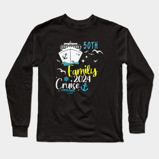 family cruise trip 2024 Long Sleeve T-Shirt